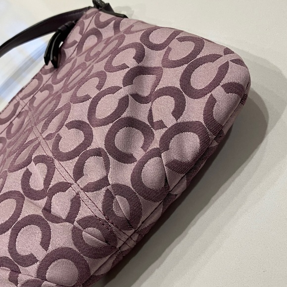 Coach Lavender and Plum Shoulder Bag - Picture 3 of 7